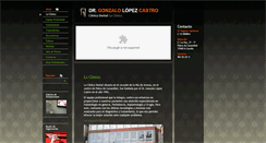 Desktop Screenshot of clinicalopezcastro.com